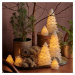 Sirius Dekorativní světlo LED Carla, bílý voskový stromek 16 cm