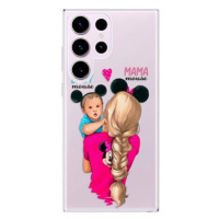 iSaprio Mama Mouse Blonde and Boy pro Samsung Galaxy S23 Ultra