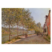 Obrazová reprodukce June Morning in Saint-Mammes, 1884, Alfred Sisley, 40 × 30 cm