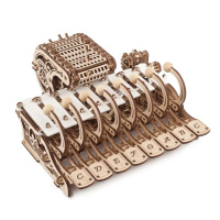 Ugears 3D dřevěné mechanické puzzle Programovatelná celesta