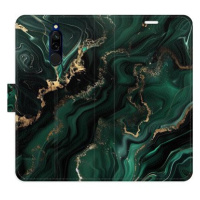 iSaprio Flip pouzdro Emerald 02 pro Xiaomi Redmi 8