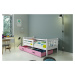 BMS Dětská postel s úložným prostorem CARINO | 90 x 200 cm Barva: Šedá / bílá