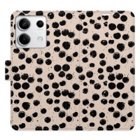 iSaprio Flip pouzdro Dotted 02 pro Xiaomi Redmi Note 13 5G