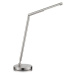 Knapstein LED stolní lampa Dina-T nikl matný, ovládání gesty