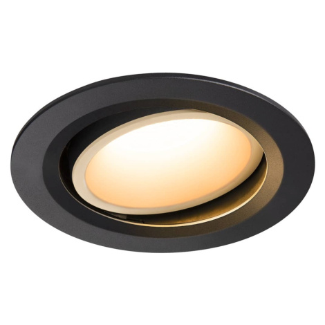 SLV BIG WHITE NUMINOS MOVE DL L vnitřní LED zápustné stropní svítidlo černá/bílá 2700 K 40° otoč