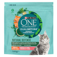 PURINA ONE Dual Nature Sterilized losos se spirulinou - 1,4 kg