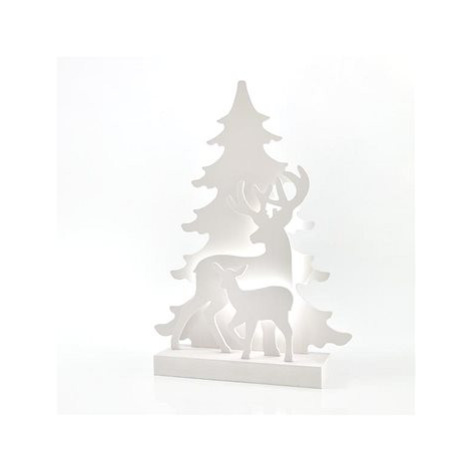 EUROLAMP Dekorativní osvětlený stůl s jeleny