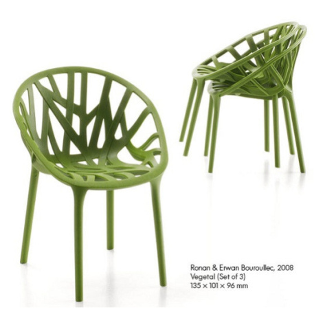 Vitra designové miniatury Vegetal Chair (3 kusy)