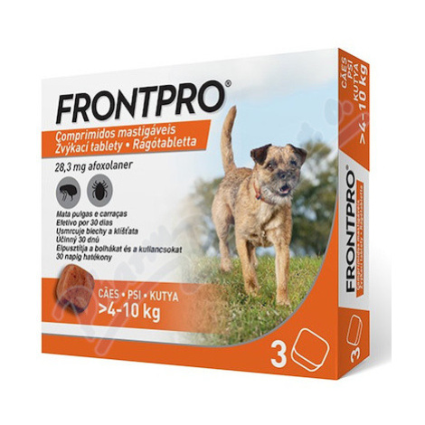 Frontpro 28.3mg 4-10kg žvýkací tbl.3