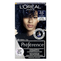 L'Oréal Paris Préférence Vivid Colors permanentní barva na vlasy 1.102 Le Marais - Blue Black, 6