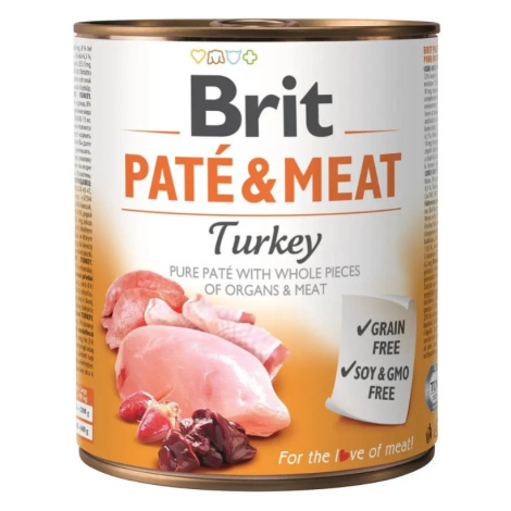 Brit Paté &amp; Meat 800g - Turkey