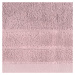 Bavlněná froté osuška s proužky DAMIAN 70x140 cm, růžová II., 500 gr Mybesthome