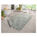 NORTHRUGS - Hanse Home koberce Kusový koberec Twin-Wendeteppiche 103115 grün creme – na ven i na