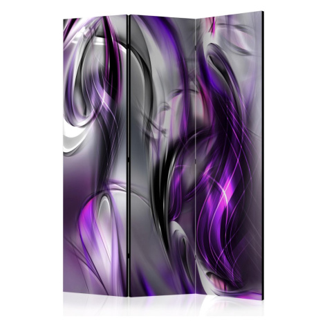 Paraván Purple Swirls Dekorhome 225x172 cm (5-dílný) Artgeist