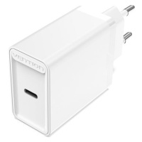 Vention 1-port USB-C Wall Charger (30W) White