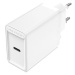 Vention 1-port USB-C Wall Charger (30W) White