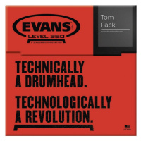 Evans ETP-CHR-S Black Chrome Tom Pack - Standard