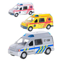 Kids Globe Traffic Ambulance CZ 14cm kov