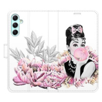 iSaprio flip pouzdro Girl with bubble pro Samsung Galaxy A34 5G