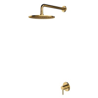 OMNIRES Y podomítkový sprchový systém, zlato SYSY36GL