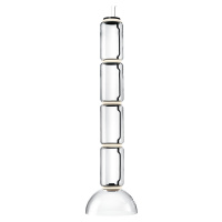 Flos designová závěsná svítidla Noctambule Suspension 4 Low Cylinder Bowl