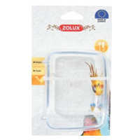 Zolux Krmítko transparentní pro ptáky plastové L