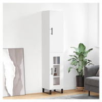 vidaXL Skříň highboard bílá 34,5 x 34 x 180 cm kompozitní dřevo