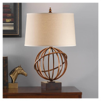 FEISS Textilní stolní lampa Spencer, top design