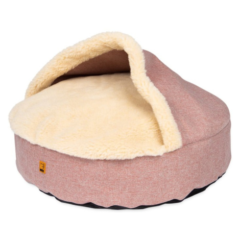 NUFNUF Luxusní pelech pro psy BED BUD - růžová Velikost: L (95 x 25)