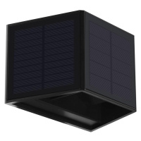LED Solární nástěnné svítidlo WINGS LED/2W/3,2V 3000K IP54 černá