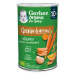 GERBER Organic křupky s mrkví a pomerančem 35 g