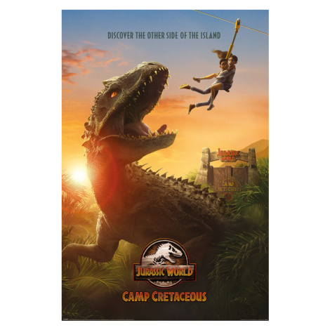 Plakát, Obraz - Jurassic World: Camp Cretaceous - Teaser, (61 x 91.5 cm) Pyramid