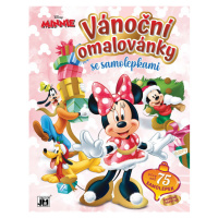 Vánoční omalovánky se samolepkami Minnie