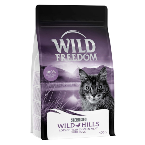 Wild Freedom Adult "Wild Hills" Sterilised kachní - bez obilovin - 400 g