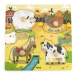 Puzzle s držadly Viga 44592 farma