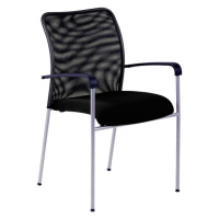 Jednací židle Office Pro TRITON NET – s područkami, více barev NET černá