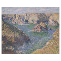 Obrazová reprodukce Port Domois at Belle Ile (1886), Claude Monet, 40 × 30 cm