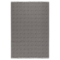 Šedý bavlněný koberec Oyo home Casa, 150 x 220 cm