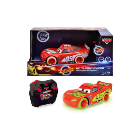 Cars Blesk McQueen Turbo Glow Racers RC 1:24, 2kan Dickie