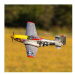 E-flite P-51D Mustang 0.49m Detroit Miss SAFE Select BNF Basic