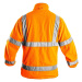 CXS PRESTON fleecové bunda reflexní oranžová