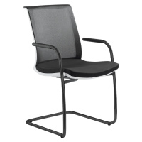 LD SEATING Konferenční židle LYRA NET 213-Z-N1, kostra černá