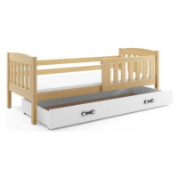 Dětská postel KUBUS s úložným prostorem 90x200 cm - borovice Ružové