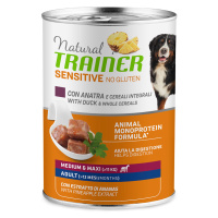 Natural Trainer Sensitive No Gluten Adult - 1 x 400 g - kachna a celozrnné obiloviny