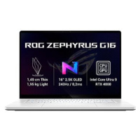 ASUS ROG Zephyrus G16 GU605MZ-NEBULA037W Platinum White kovový