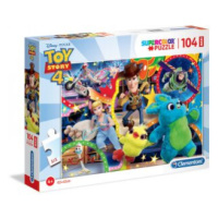 Clementoni Puzzle Maxi Toy Story 4 / 104 dílků