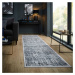 Flair Rugs koberce Běhoun Eris Trace Blue - 80x300 cm