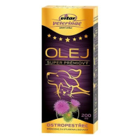 VITAR VETERINAE Ostropestřecový olej 200 ml