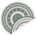 NORTHRUGS - Hanse Home koberce Kusový koberec Twin Supreme 103415 Jamaica green creme kruh – na 