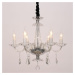 ACA Lighting Crystal závěsné svítidlo BLK80386PCC